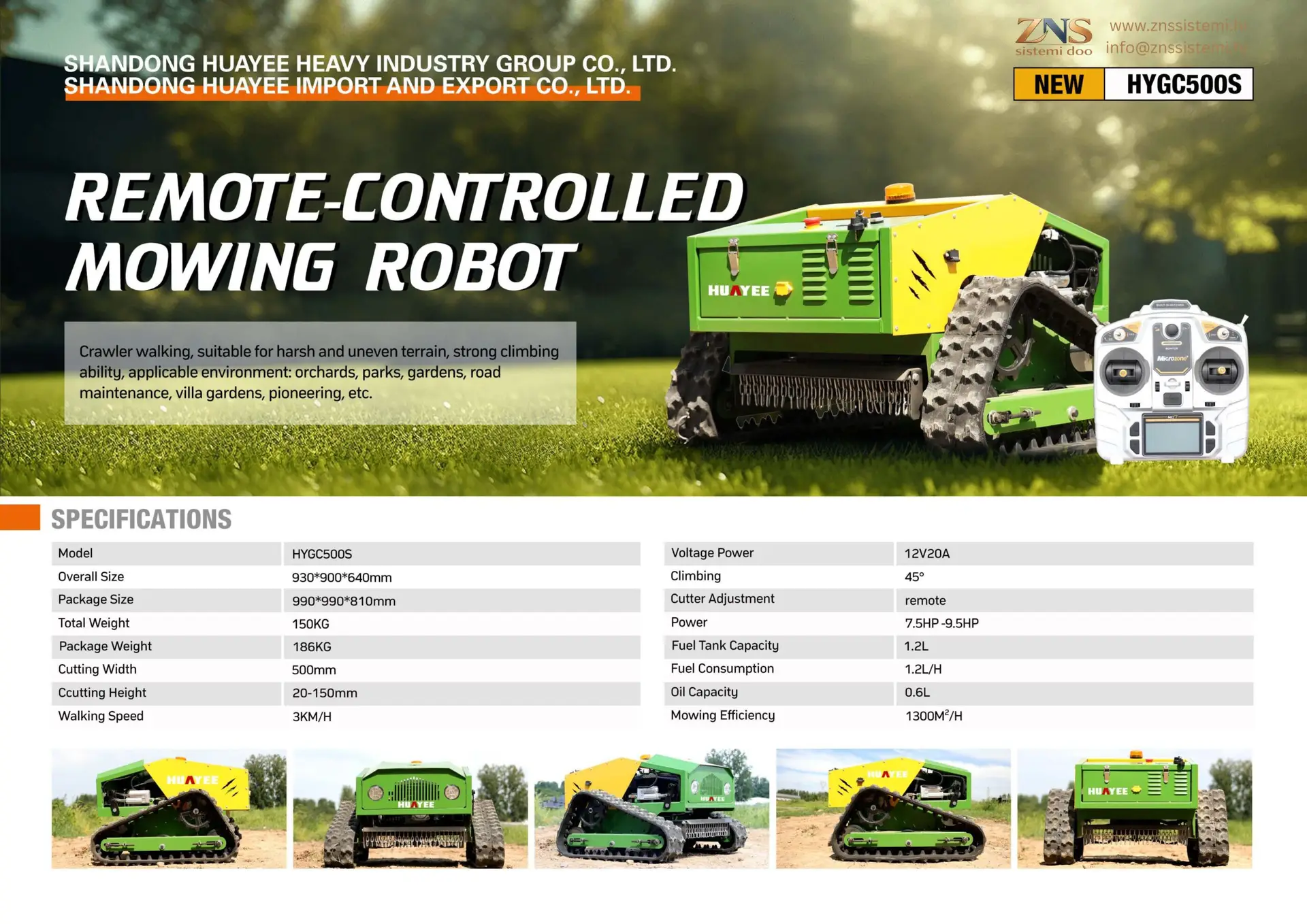 Robotske kosilice 7 HYGC600