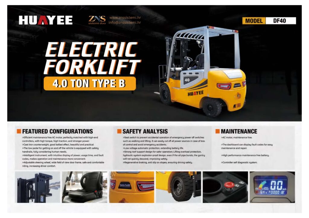 DF40 – Električni viličar